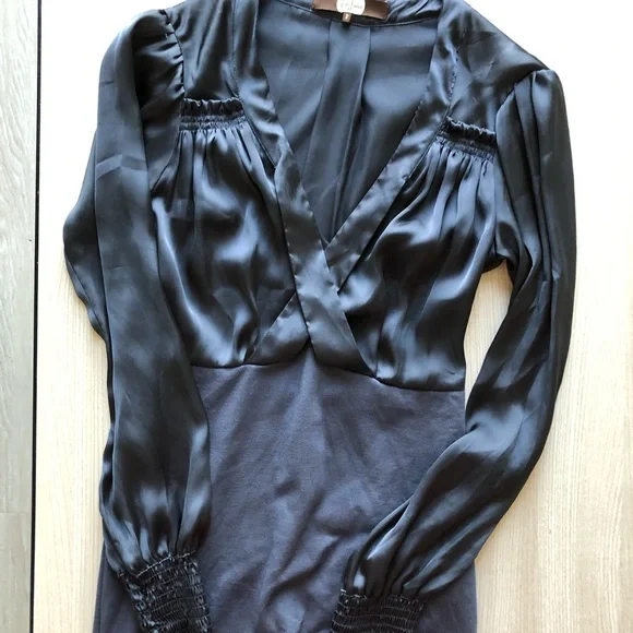 Eva Franco Gray Work Dress - Picture 8 of 11